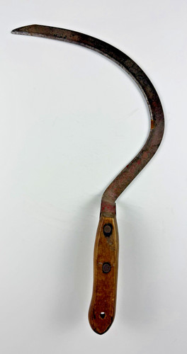 Vintage hand sickle - hand,